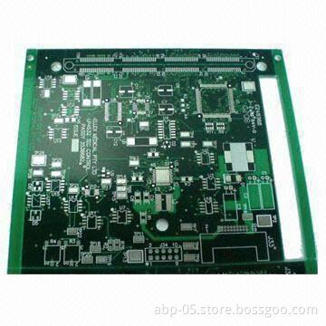 8 Layers PCB with FR4 Base, TG of 180 Degrees Celsius and 2/2oz Copper Thickness, RoHS Compliant